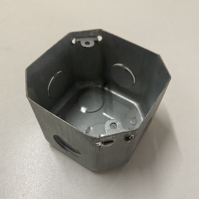 Impermeable de plata arrabio la caja de terminal eléctrica del metal de la caja de conexiones modificó para requisitos particulares