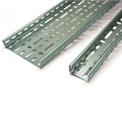 Cable de acero Tray Ventilated Or Perforated Trough del metal de la corrosión anti