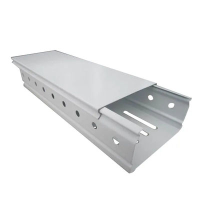 Peso ligero de encargo de Tray Hot Dip Galvanised Trunking del cable del metal del tamaño