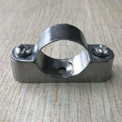 El metal de la silla de montar 20m m del tubo del conducto SS304 ensilla alta resistencia a la corrosión