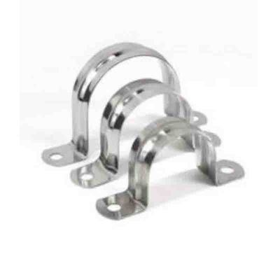 Modificado para requisitos particulares procesando la abrazadera en forma de &quot;U&quot; de acero inoxidable de la silla de montar del clip de la silla de montar 304 antioxidante