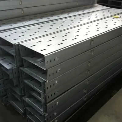 Rigidez perforada metálica durable de Tray High del cable del palmo grande