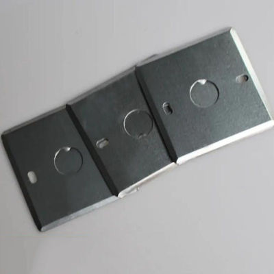 Acero inoxidable de la anticorrosión de caja del metal eléctrico cuadrado de la tapadera para los postes terminales