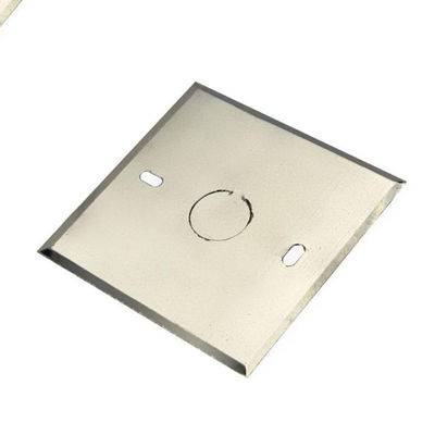 Acero inoxidable de la anticorrosión de caja del metal eléctrico cuadrado de la tapadera para los postes terminales