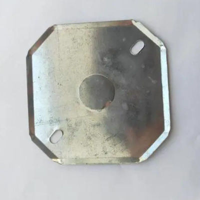 Acero inoxidable cuadrado eléctrico de la tapadera de caja de conexiones del metal incombustible