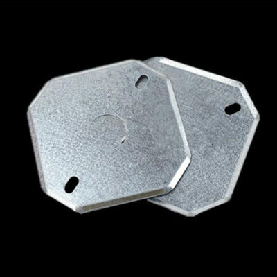 Acero inoxidable cuadrado eléctrico de la tapadera de caja de conexiones del metal incombustible